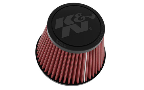 K&N Universal Clamp-on Air Filter 2in Flange ID 5-3/16in Base 3-1/2in Top 3-11/16in Height w/ Vent - RU-9920 Photo - Primary