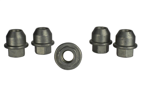 Ford Racing 05-14 Mustang 1/2in -20 Thread Cone Seat Open Lug Nut Kit (5 Lug Nuts) - M-1012-H Photo - Unmounted