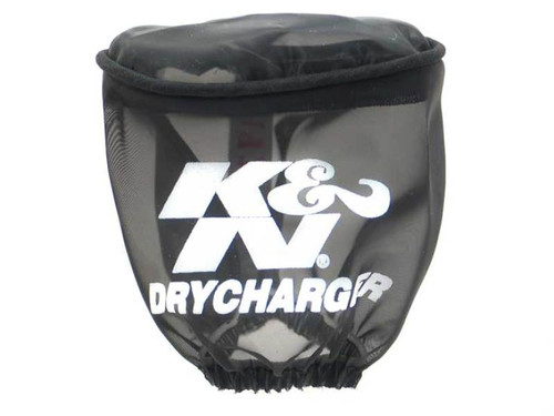 K&N DryCharger Air Filter Wrap - Oval Straight - Black - RC-1820DK Photo - Primary