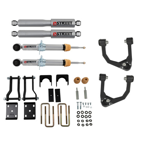 Belltech 19-21 Ford Ranger 4WD (All Cabs) Front And Rear Complete Kit w/ Street Performance Shocks - 1043SP Photo - Primary