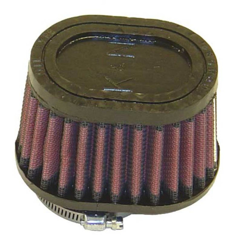 K&N Filter Universal Rubber Filter Oval Tapered 4in Base O/S L x 3.5in Top O/S L x 2.75in H - RU-1820 Photo - Primary