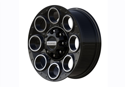 Ford Racing 05-22 Super Duty 20in Black w/Machined Face Wheel Kit - M-1007K-S2008GBM Photo - Unmounted