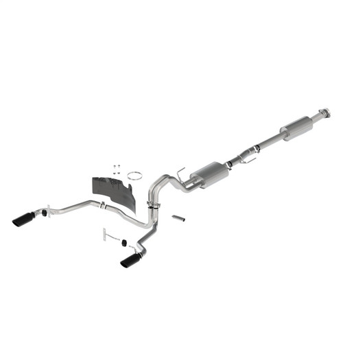 Ford Racing 21-24 F-150 Sport Rear Exit Exhaust - Black Tips - M-5200-FSBR Photo - Primary