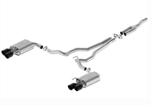 Ford Racing 2024 Mustang 2.3L Sport Active Cat-Back Exhaust - Black Tip - M-5200-M2SB User 1