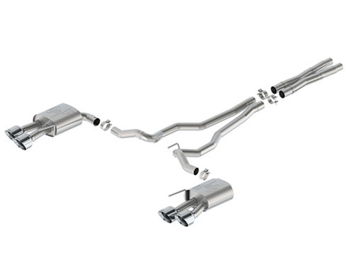 Ford Racing 2024 Mustang 5.0L Extreme Non-Active Cat-Back Exhaust w/Valance - Chrome Tip - M-5200-M5ECV User 1