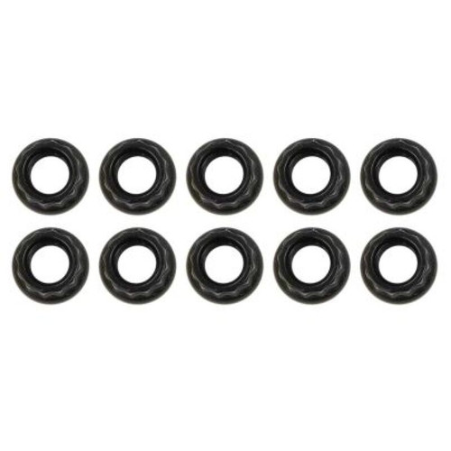 Moroso Black OX Nuts - 1/4-28 (10 Pack) - 38831 User 1