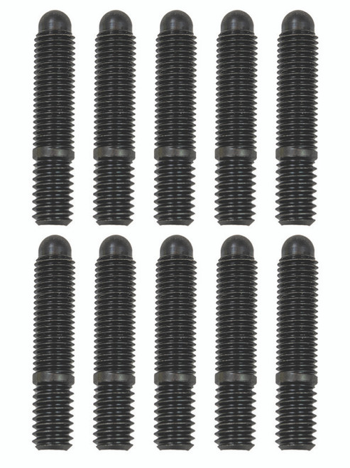 Moroso Bullet Nose Black OX Studs - 5/16-18 X 5/16-24 X 1 5/8 (10 Pack) - 38836 User 1