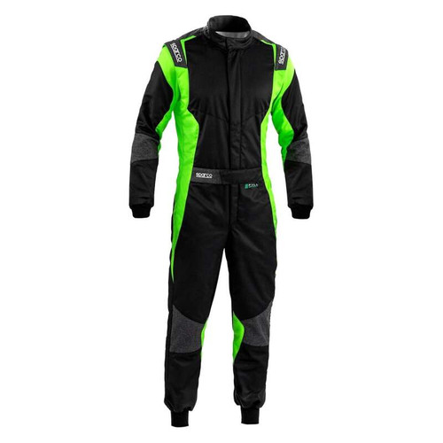 Sparco Suit Futura Size 64 Black/Green - 00115564NRVF Photo - Primary