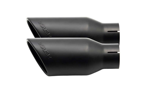 Roush 15-24 Ford F-150 5.0L 4in Black Exhaust Dual Tips - Pair - 422318 Photo - Primary
