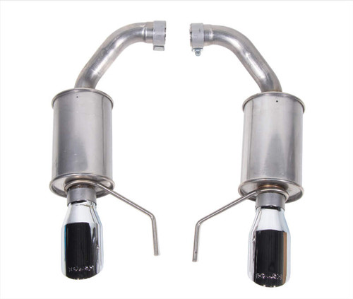 Roush 2024 Mustang GT / 2024 Mustang EcoBoost Dual Tip Axle Back Exhaust - 422333 Photo - Close Up