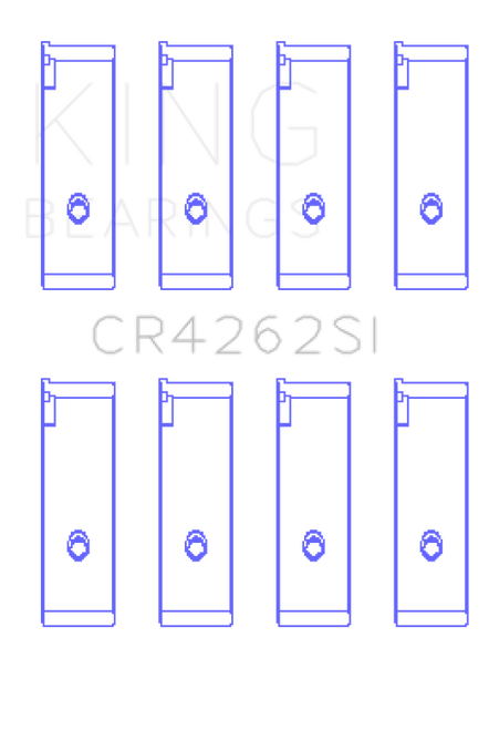 King Engine Bearings Suzuki J18K/J20A (Size +0.25mm) Connecting Rod Bearing Set - CR4262SI0.25 Photo - Primary