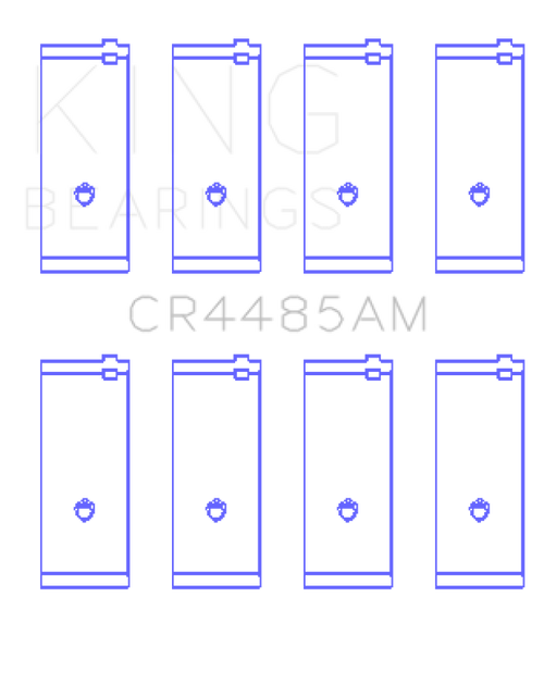 King Engine Bearings Mazda Ma/Vb/(Size +0.75mm) Connecting Rod Bearing Set - CR4485AM0.75 Photo - Primary