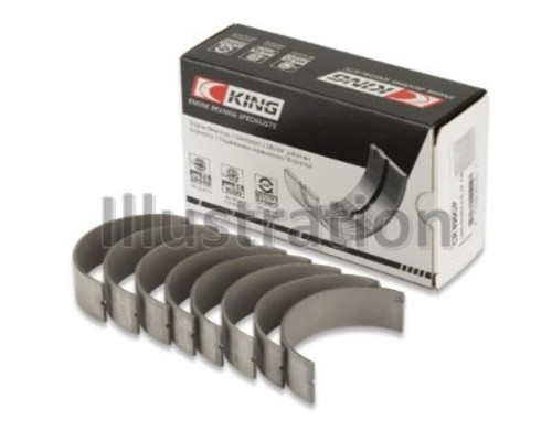 King Engine Bearings Honda F23A/F23Z/K20A3/16V (Size +0.25mm) Connecting Rod Bearing Set - CR4541SX0.25 Photo - Primary