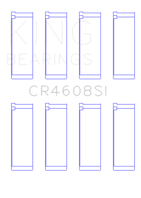King Engine Bearings Toyota 2Zz-Ge (Size +0.50mm) Connecting Rod Bearing Set - CR4608SI0.5 Photo - Primary