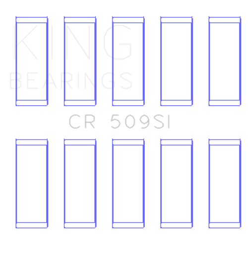 King Engine Bearings Volvo 850 (Size +0.25mm) Connecting Rod Bearing Set - CR509SI0.25 Photo - Primary
