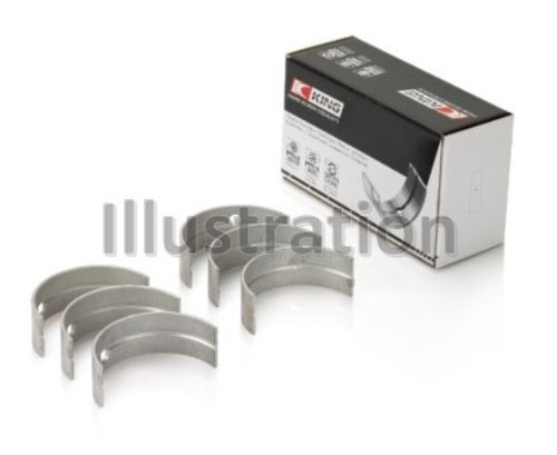 King Engine Bearings Toyota 12R/(Size +0.75mm) Main Bearing Set - MB348AM0.75 Photo - Primary