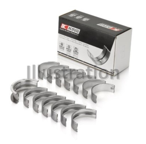King Engine Bearings Cummins 6Bt/6Bta/6Btaa (Size +0.75mm) Main Bearing Set - MB7119SI0.75 Photo - Primary