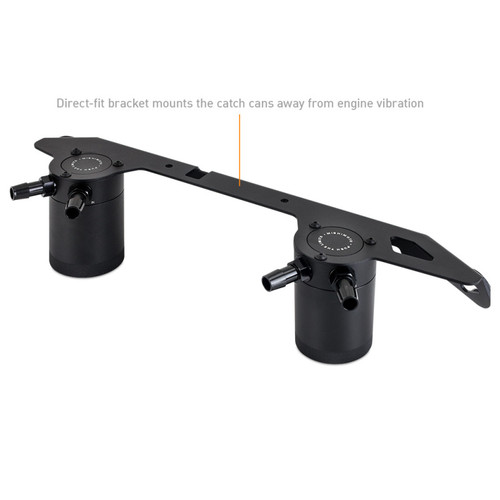 Mishimoto 2023+ Ford Bronco 2.7L Baffled Oil Catch Can System - MMBCC-BR27-23S User 1