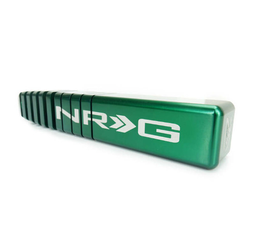 NRG Shift Knob - 20 Year Anniversary Weighted Square Heat Sink Tall - Green - SK-480SQ-GNTY Photo - Primary