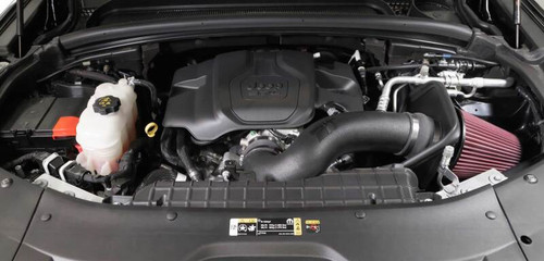 K&N 22-23  Jeep Grand Cherokee 5.7L V8 Performance Air Intake System - 63-1593 Photo - Mounted