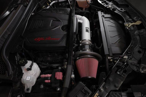 K&N 17-22 Alfa Romeo Giulia / 17-22 Alfa Romeo Stelvio Performance Air Intake System - 69-9900TS Photo - Mounted
