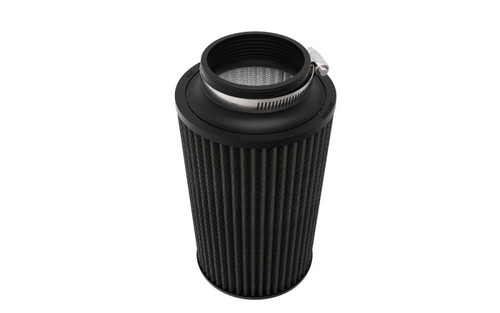 K&N Universal Clamp-On Air Filter 3-1/2in Flange ID 6in Base 5-1/4in Top 9in Height - RU-3111HBK Photo - lifestyle view