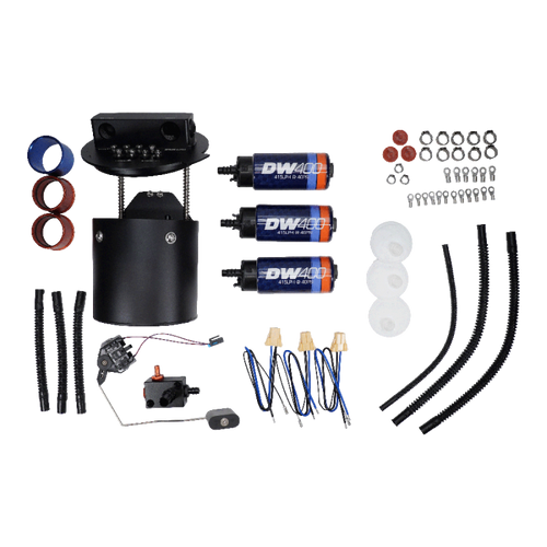 DeatschWerks X3 Series Fuel Pump Module w/ Triple DW400 Fuel Pumps for 2011-2024 Ford Mustang - 9-401-7032 Photo - Primary