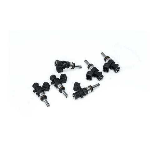 Deatschwerks Bosch EV14 Universal 40mm Compact Matched Set of 6 Injectors 750cc (Extended Nozzle) - 16MX-00-0750-6 Photo - Primary