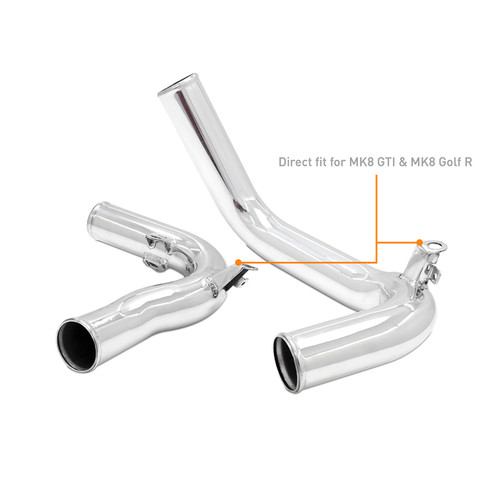 Mishimoto 22+ Volkswagen GTI MK8 (MQB) Intercooler Pipe Kit Polished - MMICP-MK8-22P User 1