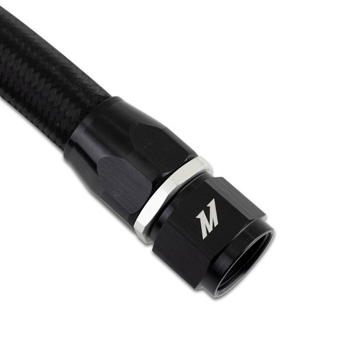 Mishimoto Nylon Wrapped Stainless-Steel Braided Hose -10AN 4ft - MMSBH-10-4NBK User 1