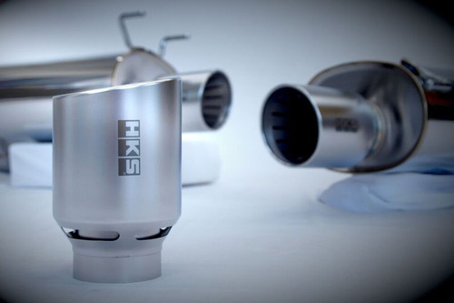 HKS 99-02 Nissan Skyline GT-R GF-BNR34 RB26DETT URBAN MATTE Edition Super Turbo Muffler - 31029-AN013 Photo - Close Up