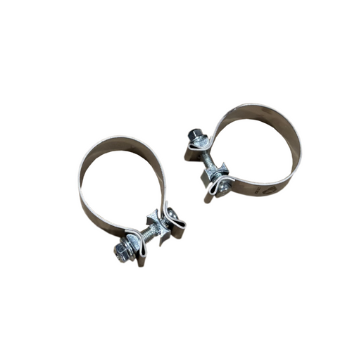 Kooks 3in Oval Clamp In Center/Center Muffler 18in Long Body Polished Stainless Steel - MUF-019-CI Photo - Unmounted