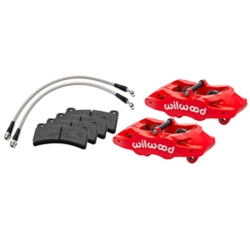 Wilwood 05-13 Corvette C6 Base Models DPC56 Rear Caliper Kit - Red - 140-17668-R Photo - Primary