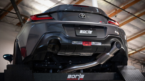 Borla 2022+ Subaru BRZ / 2022+ Toyota GR86 ATAK Cat Back Exhaust - 4.5in Stainless Tips - 140912 User 3