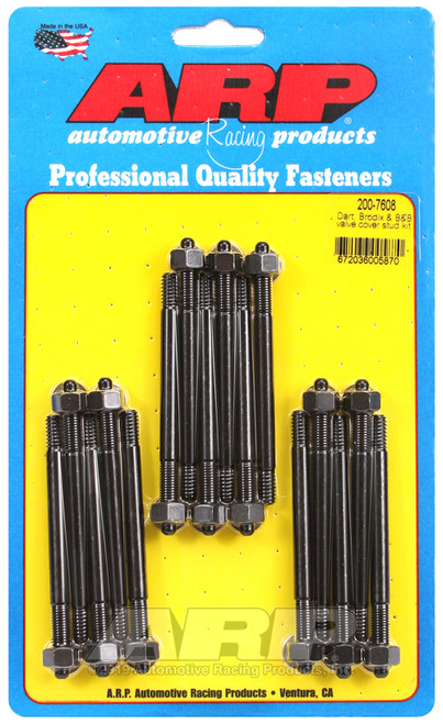 ARP Dart Brodix & B&B valve cover stud kit - 200-7608 Photo - Primary