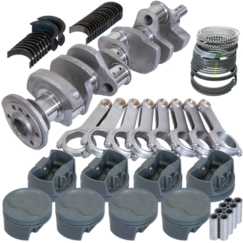 Eagle Chevy 350 3.750in Crank 5.700in H-Beam -16cc Inv Dome 4.030in Pistons Rotating Assembly - 12007030 Photo - Primary