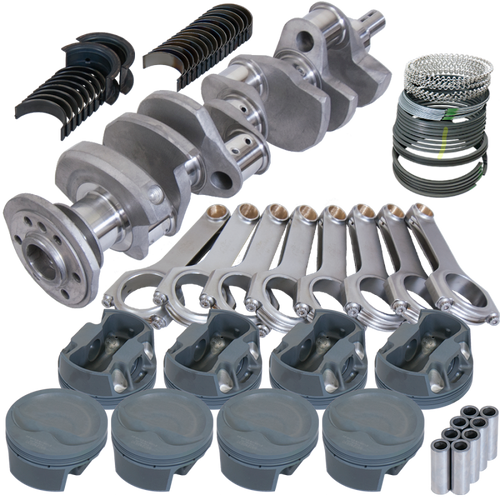 Eagle Chevy 350 3.750in Crank 6.000in H-Beam -16cc Inv Dome 4.040in Pistons Rotating Assembly - 12010040 Photo - Primary