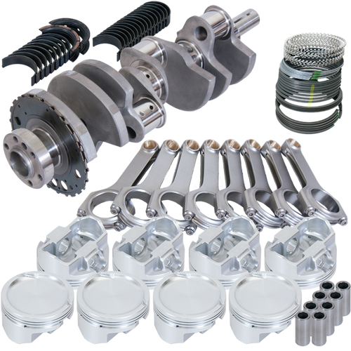 Eagle Chevy LS 4.8/5.3 4.000in Crank 24 Tth Rlctor 6.125in H-Beam 3.810in Pistons Rotating Assembly - 127023810 Photo - Primary