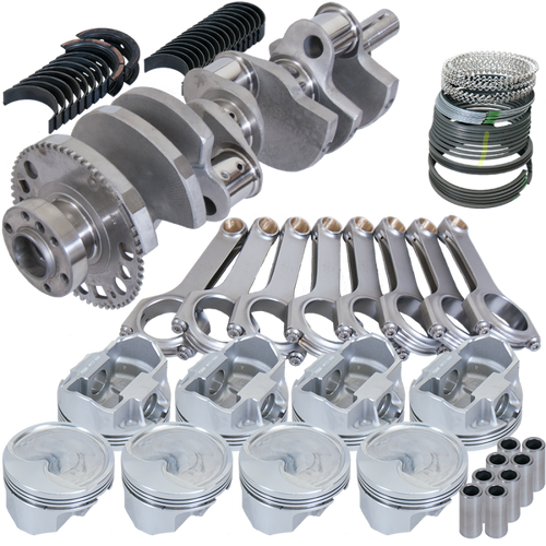Eagle Chevy LS2 4.000in Crank 58 Tth Reluctor 6.125in H-Beam -15cc 4.010in Pistons Rotating Assembly - 127744010 Photo - Primary