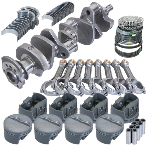 Eagle Chevy LT1350 1Pc 3.750in Crank 5.700in I-Beam Rods -5cc 4.040in Pistons Rotating Assembly - 13006L040 Photo - Primary