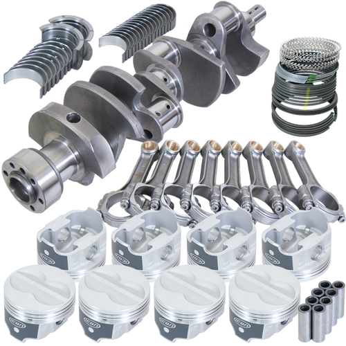 Eagle Chevy LT1350 1Pc 3.750in Crank 5.700in I-Beam Rods -10cc 4.040in Pistons Rotating Assembly - 13009L040 Photo - Primary