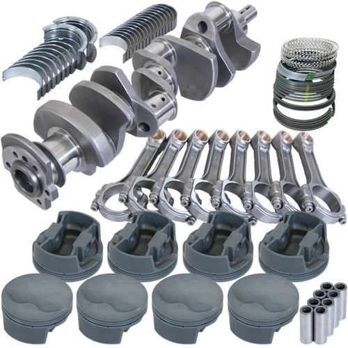 Eagle Chevy 400 3.750in Crank 6.000in I-Beam Rods -5cc Flat Top 4.155in Pistons Rotating Assembly - 13015030 Photo - Primary