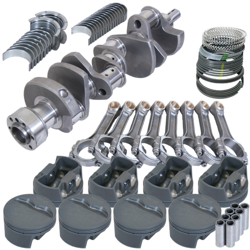 Eagle Chevy LT1350 1Pc 3.480in Crank 6.000in I-Beam Rods -5cc 4.000in Pistons Rotating Assembly - 13022L000 Photo - Primary