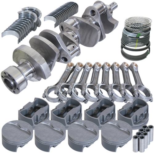 Eagle Chevy LT1350 1Pc 3.750in Crank 6.000in I-Beam Rods -5cc 4.040in Pistons Rotating Assembly - 13057L040 Photo - Primary