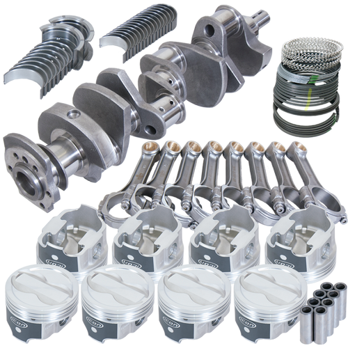 Eagle Chevy LT1350 1Pc 3.750in Crank 5.700in I-Beam Rods -18cc 4.040in Pistons Rotating Assembly - 13304L040 Photo - Primary