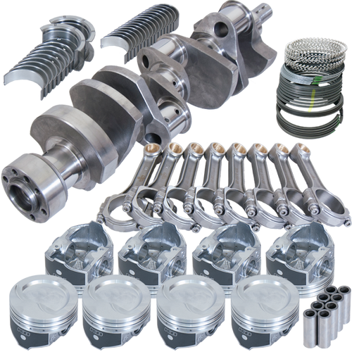 Eagle Chevy LT1350 1Pc 3.750in Crank 5.700in I-Beam Rods -18cc 4.000in Pistons Rotating Assembly - 13554L000 Photo - Primary