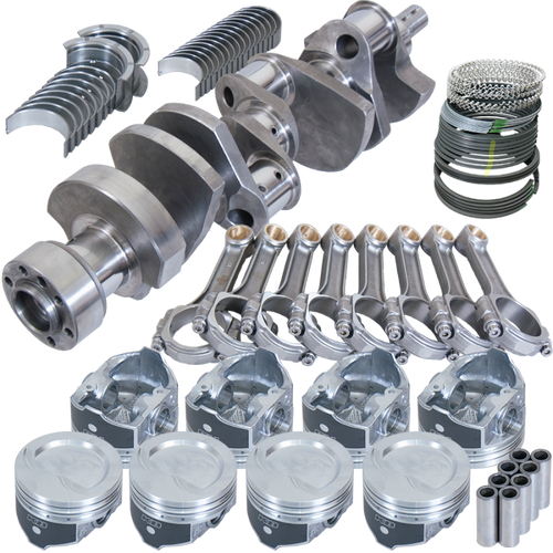 Eagle Chevy LT1350 1Pc 3.750in Crank 5.700in I-Beam Rods -18cc 4.060in Pistons Rotating Assembly - 13554L060 Photo - Primary