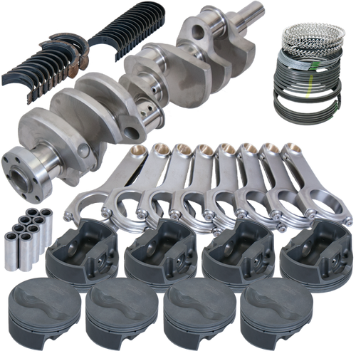 Eagle Ford 289/302 3.400in Crank 5.400in H-Beam -6cc Flat Top 4.155in Pistons Rotating Assembly - 14003155 Photo - Primary