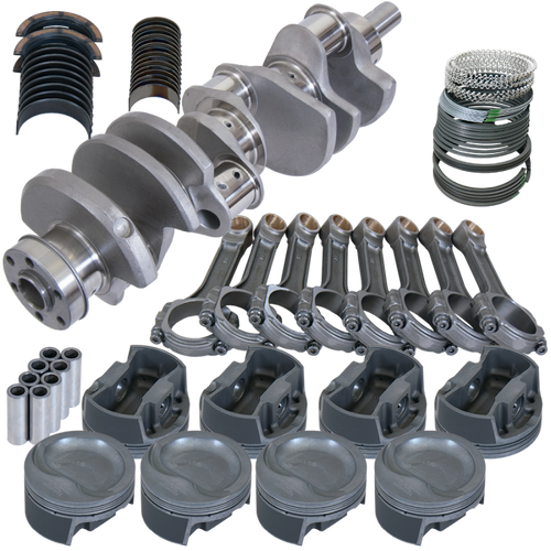 Eagle Ford 351W 4.000in Crank 6.200in I-Beam Rods -28cc Inv Dome 4.030in Pistons Rotating Assembly - 14805030 Photo - Primary