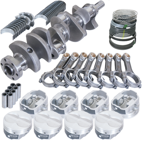 Eagle Ford 289/302 3.250in Crank 5.400in I-Beam Rod -11cc Flat Top 4.000in Pistons Rotating Assembly - 16351000 Photo - Primary